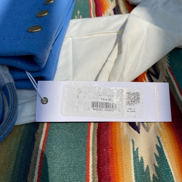 Hammitt Duke Crossbody Clutch Skylight Blue/Brushed Gold NEW - Picture 7 of 8